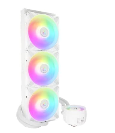 ARCTIC Liquid Freezer III 420 A-RGB White AiO væskekøler Hvid