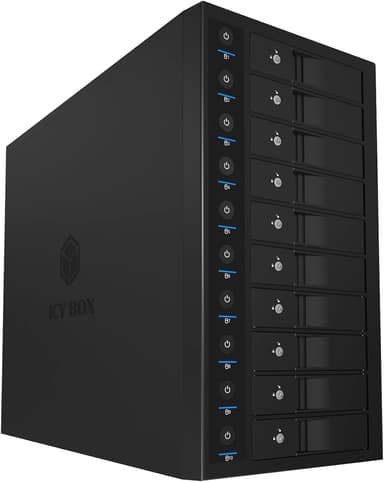 Raidsonic Icy Box Ib-3810U3 10X SATA 3.5" 