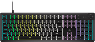 Corsair K55 Core RGB Langallinen Pohjoismainen