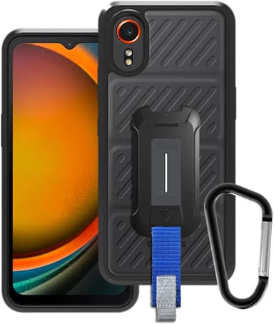 Armor-X Shockproof Rugged Case Samsung Galaxy Xcover 7 Musta