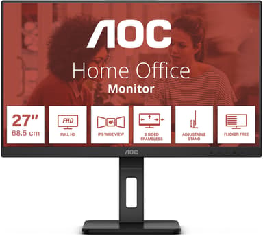 AOC E3 27E3QAF 27" 1920 × 1080pixels IPS 16:9 75Hz