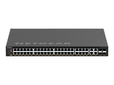 Netgear MSM4352 Administreret L3 2.5G Ethernet (100/1000/2500) Strøm over Ethernet (PoE) 1U Sort