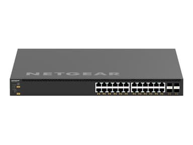 Netgear M4350-24X4V Hallittu L3 10G Ethernet (100/1000/10000) Power over Ethernet -tuki 1U musta 