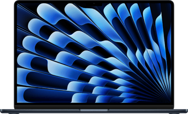 Apple MacBook Air (2024) Middernacht M3 16GB 256GB 15.3"
