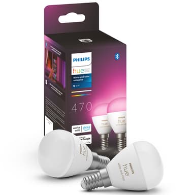 Philips Hue White And Color Ambiance E14 2-pack 