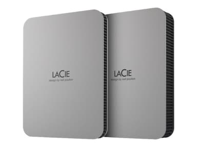 LaCie Mobile Drive Secure 4TB Harmaa