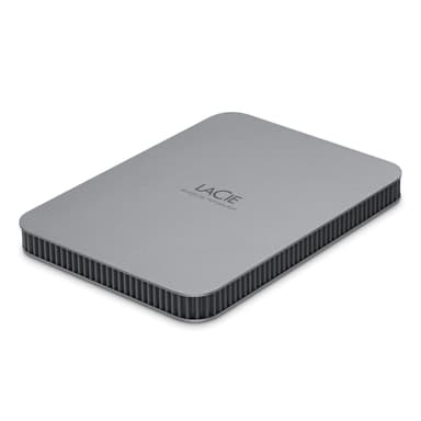 LaCie Mobile Drive Secure 2TB Harmaa
