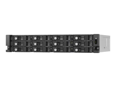QNAP TL-R1200PES-RP 12-väyläinen 2U-telineeseen asennettava NAS-laite 