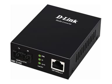 D-Link Dmc-g10sc 1g Sx Sc Single-mode Media Converter 10km 