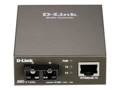 D-Link Dmc-f15sc 100fe Sc Single-mode Media Converter 15km 