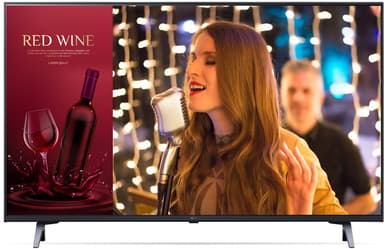 LG 43UN640S Platt skärm för digital skyltning 109,2 cm (43") LCD Wi-Fi 300 cd/m² 4K Ultra HD Blå Web OS 43" 300cd/m² 3840 x 2160pixels