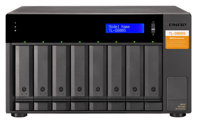 QNAP TL-D800S 8-Bay Desktop Expansionsenhet 