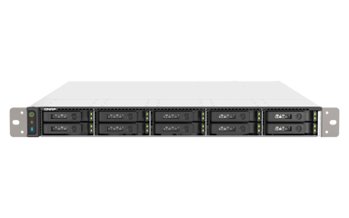 QNAP TS-H1090FU 10-Bay 1U Rackmonterad NAS 