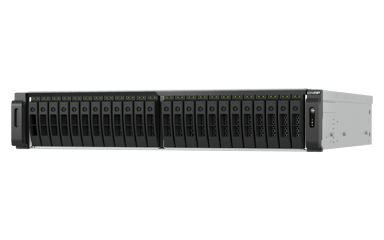 QNAP TS-H3077AFU-R7-64G 30-Bay 2U Rackmount NAS 