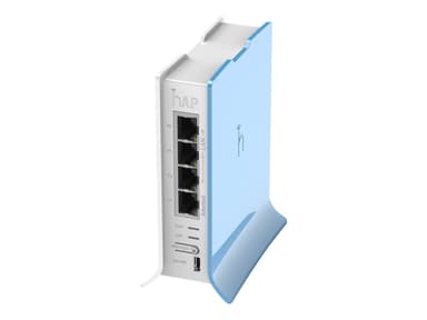 Mikrotik RB941-2ND-TC draadloos toegangspunt (WAP) 300 Mbit/s Blauw, Wit 