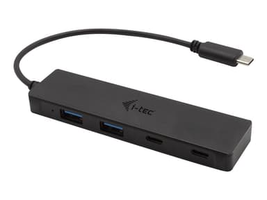 I-Tec Metal C31HUBMETAL2A2C keskitin USB 3.2 Gen 1 (3.1 Gen 1) Type-C 5000 Mbit/s Musta USB 3.2 Gen 1 (3.1 Gen 1) Type-C USB 3.2 Gen 1 (3.1 Gen 1) Type-A, USB 3.2 Gen 1 (3.1 Gen 1) Type-C