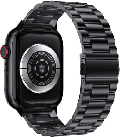 Cirafon Wrist Band Metal For Apple Watch 42/44/45/49 mm Black 
