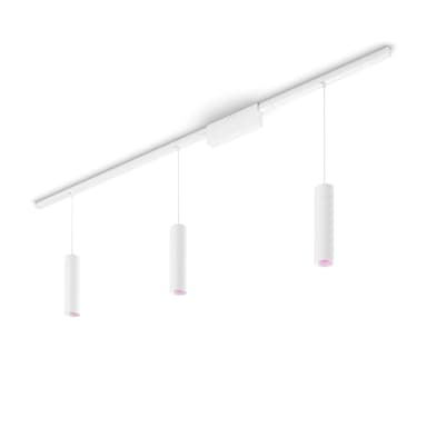 Philips Hue Perifo rak bassats för tak (3 pendelarmaturer) 