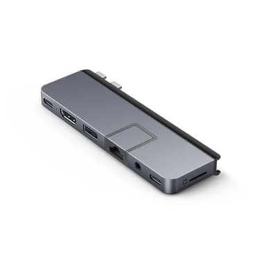 Hyper HD575-GRY-GL dockningsstationer för bärbara datorer USB 3.2 Gen 1 (3.1 Gen 1) Type-C Grå USB-C 3.2 Gen 1 (3.1 Gen 1)