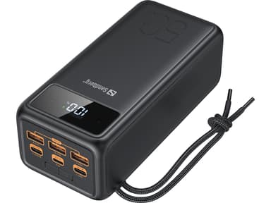 Sandberg Active Powerbank 50000mAh Noir, Svart