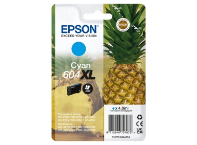 Epson Bläck Cyan 604XL 4ml