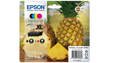 Epson Bläck Multipack 604XL (B/C/M/Y) Totalt 20.9ml 