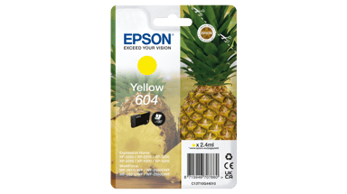 Epson Bläck Gul 604 2.4ml 