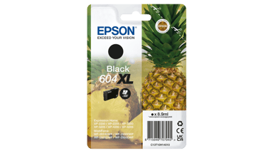 Epson Bläck Svart 604XL 8.9ml 