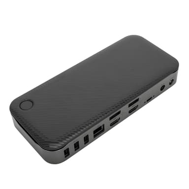 Targus DOCK710EUZ dockningsstationer för bärbara datorer USB 3.2 Gen 2 (3.1 Gen 2) Type-C Svart USB 3.2 Gen 2 (3.1 Gen 2) Type-C