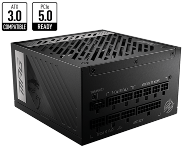 MSI MPG A850G 850W ATX 80 PLUS Gold Strømforsyning