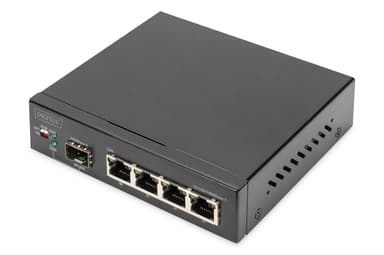 Digitus 4-Portars Gigabit Switch With 1 SFP Uplinks 
