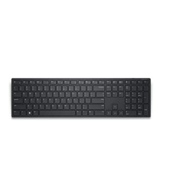Dell KB500 näppäimistö Office Langaton RF QWERTY Pohjoismainen musta Langaton Pohjoismainen