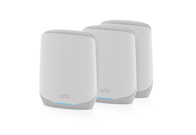 Netgear Orbi RBK763S Tri-band (2.4 GHz / 5 GHz / 5 GHz) Wi-Fi 6 (802.11ax) Wit 7 Intern 