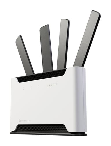 Mikrotik Chateau 5G ax langaton reititin Ethernet Kaksitaajuus (2,4 GHz/5 GHz) Valkoinen 