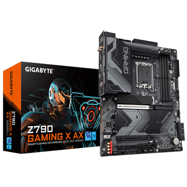 Gigabyte Z790 GAMING X AX hovedkort Intel Z790 Express LGA 1700 ATX LGA 1700 ATX Hovedkort