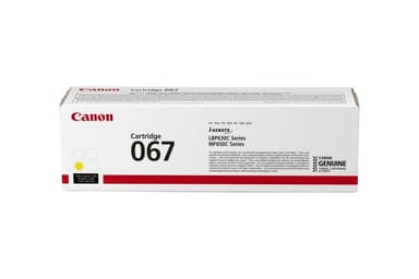 Canon Toner Yellow 067 Y 1.25K 
