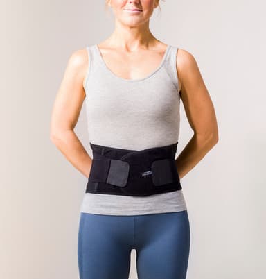 SWEDISH POSTURE Stabilize korsryggbelte L Svart 