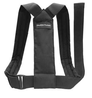 SWEDISH POSTURE Holdningsstøtte Flexi One-Size Svart 