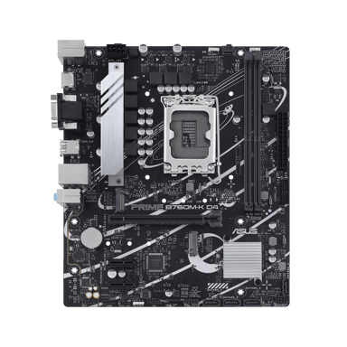 ASUS PRIME B760M-K D4 Intel B760 LGA 1700 micro ATX LGA 1700 Micro-ATX Moderkort