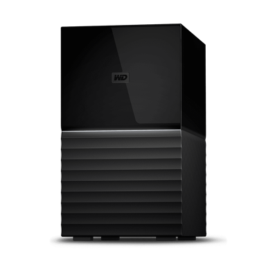 WD My Book DUO Desktop RAID 44TB Noir, Sort