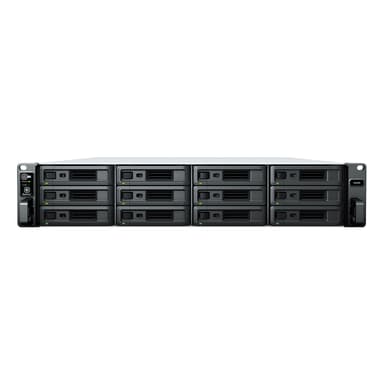 Synology SA SA6400 NAS- & lagringsservrar Rack (2U) EPYC 7272 32 GB DDR4 0 TB DiskStation Manager Svart 