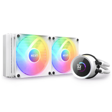 Nzxt Kraken 240 RGB AiO væskekjøler Hvit