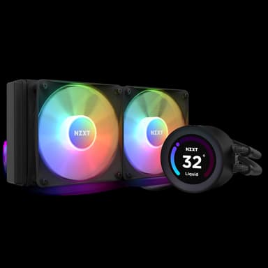 NZXT Kraken Elite 240 RGB AiO væskekøler Sort