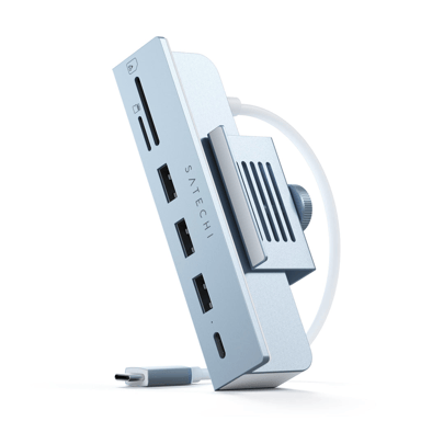 Satechi ST-UCICHB kannettavien tietokoneiden telakka ja porttitoistin Langallinen USB 3.2 Gen 2 (3.1 Gen 2) Type-C Sininen USB 3.2 Gen 2 (3.1 Gen 2) Type-C