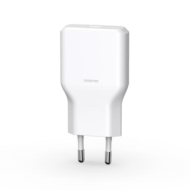 Unisynk USB-C Slim Wall Charger G3 36W Hvid