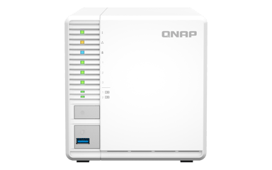 QNAP TS-364 NAS Tower Intel® Celeron® N5095 8 GB DDR4 0 TB QNAP Turbo System Hvit 