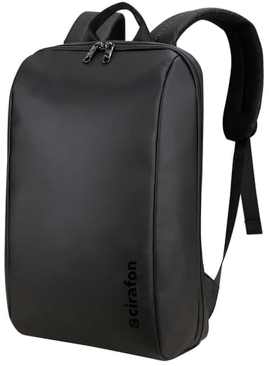 Cirafon Notebook Rugzak City Slim 16" Nylon Zwart