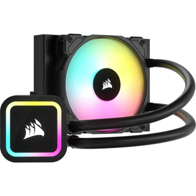 Corsair H60X RGB Elite V2 AiO væskekjøler Sort