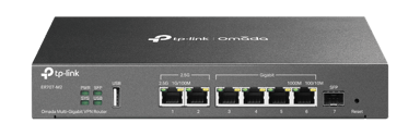 TP-Link Omada ER707-M2 kabelforbundet router 2.5 Gigabit Ethernet, Hurtigt ethernet, Gigabit Ethernet Sort 