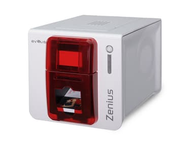 Evolis Zenius Expert USB/Eth MAG Röd Front 